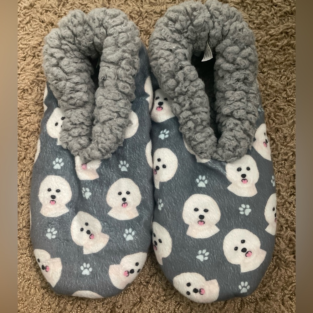 Women’s Slippers with Dogs on them